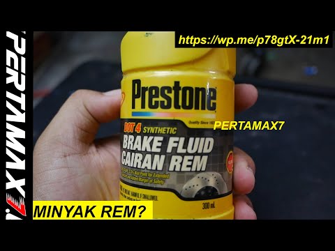 REVIEW Cairan Rem Prestone DOT4 Clear Brake Fluid Sering Disebut Minyak Rem #brakefluid #prestone