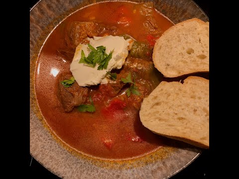 How to make Goulash Soup | Hungarian beef stew @Rice_or_bread