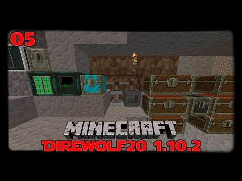Let's Play Minecraft #5 | Deep Dark + neue Maschinen | Direwolf20 | 1.10.2 | German