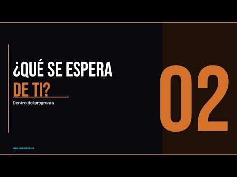 Qué se espera de ti