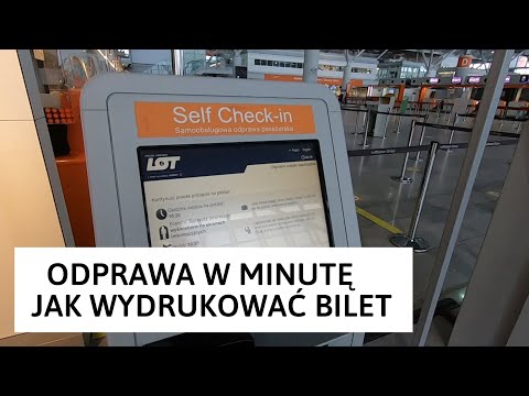 FAST CHECK-IN at the airport at self-service check-in machines