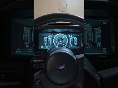 Foxbody AutoMeter Invision Gauge Cluster Is The Best For Coyote Swaps 👀