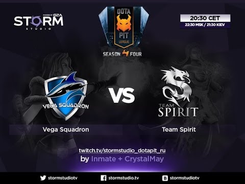Vega vs Team Spirit, game 1 | DotaPit League S4