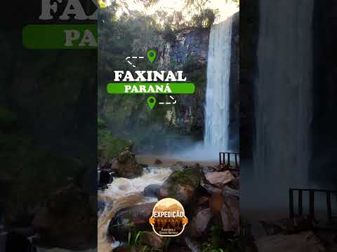Cachoeira da Fonte: #shorts #cachoeira #turismo #natureza #faxinal #expedição #paisagens #aventura
