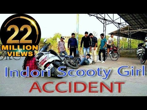 scooty girl accident