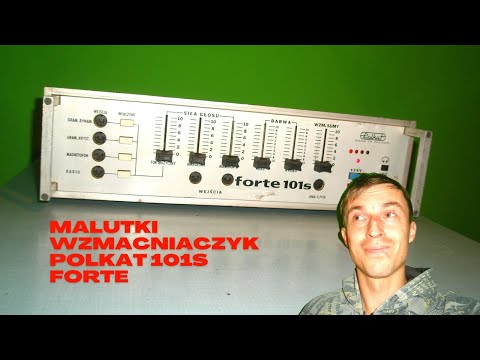 POLKAT FORTE 101S SHOW PRESENTATION AND DESCRIPTION OF THE POLISH AMPLIFIER