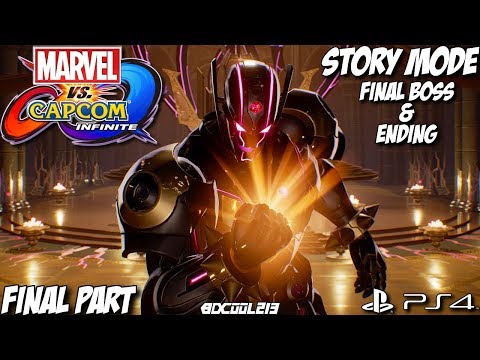 Marvel vs Capcom Infinite Story Mode Gameplay Walkthrough Part 7 - Ultron Omega Final Boss & Ending
