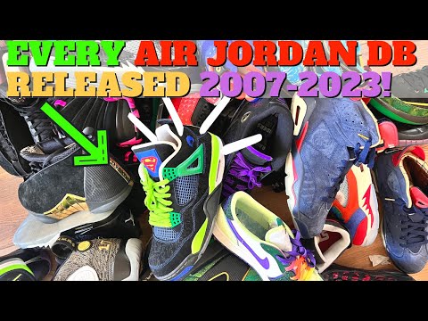 ENTIRE AIR JORDAN X DB COLLECTION! (DOERNBECHER FREESTYLE 2007-23)