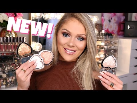 NEW TOO FACED LOVE LIGHT HIGHLIGHTERS FIRST IMPRESSIONS REVIEW + SWATCHES!