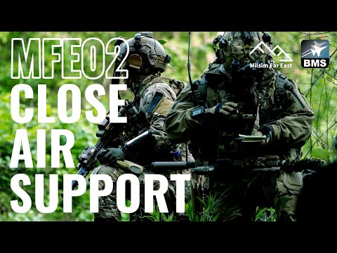 Close Air Support with Airsoft【Falcon BMS x MFE02】