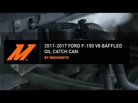 2011-2017 Ford F-150 Baffled Oil Catch Can Installation Guide by Mishimoto