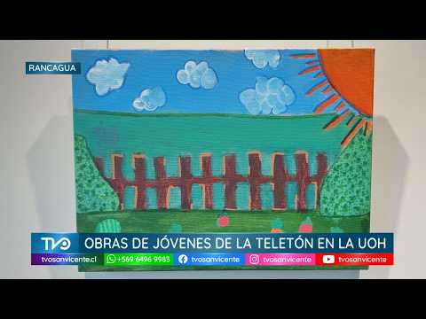 Hacer lugar, Obras de jóvenes de Teletón O’Higgins llegan a la Sala de Exposiciones de la UOH