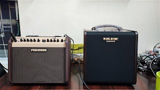 Video thumbnail for Fishman Loudbox Mini vs Nux AC-80 Stageman II Sound Comparison (No commentary) by Đinh Thành