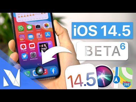 iOS 14.5 Beta 6 - Was ist neu? (Siri, Maps, Batterie & mehr!) | Nils-Hendrik Welk