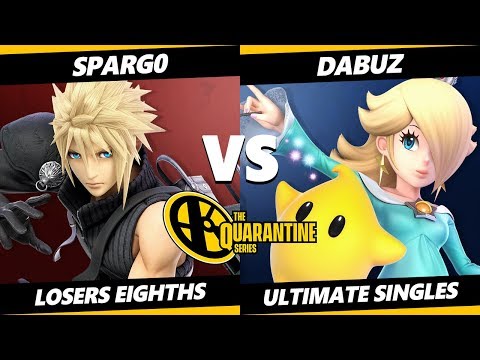 May Major Losers Top 8 - Spargo (Cloud) Vs. Dabuz (Rosalina) Smash Ultimate - SSBU