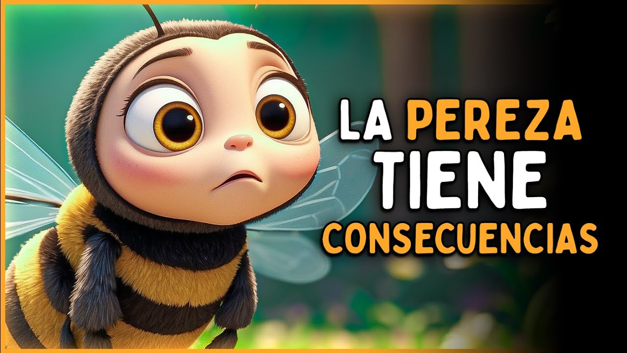 La ABEJA que no QUERIA TRABAJAR | Cuento con VALOR SOBRE EL TRABAJO