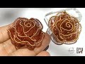 3D Rose Flower Pendant How To Make Handmade Jewelry Full Version Slow 359