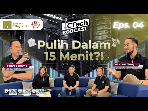 ICTech Podcast #4: Membangun Ketahanan Data | Solusi Penyimpanan Huawei untuk Era Digital yang Aman
