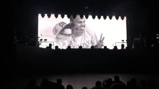 Chris Brown - Opening Video (One Hell Of A Nite Tour) Birmingham (09.01.2015)