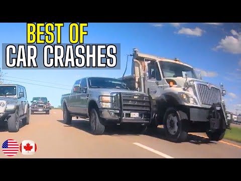 Best of Car Crashes Compilation | USA & Canada - 29