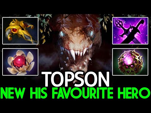TOPSON [Primal Beast] New His Favourite Hero Mid Super Tanky Dota 2
