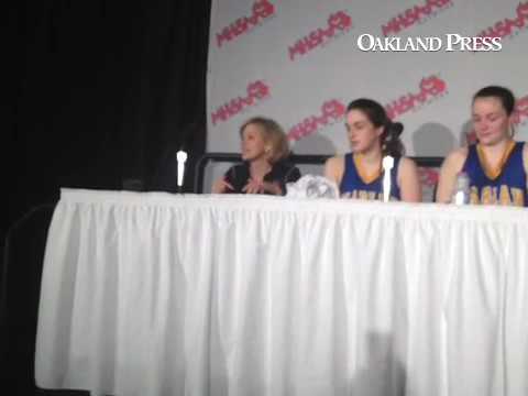 Coach Mary on the Marian dub #mipzgirlsbball