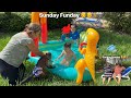 Monkey Toby And The Boys On Sunday Funday ️ ️ ️