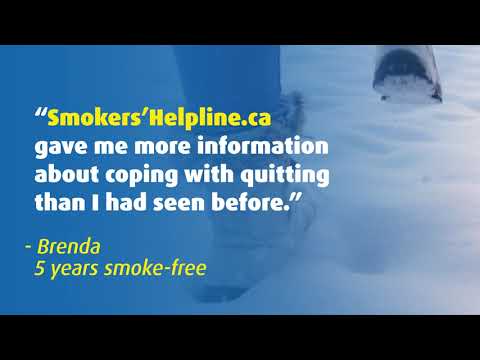 Smokers' Helpline Testimonial