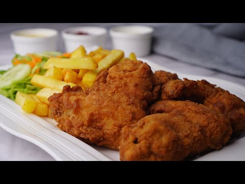 The GREATEST and CRUNCHIEST Fried Chicken Recipe IN THE WORLD!
