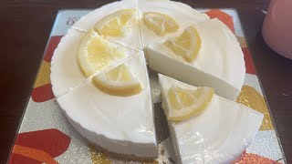 さっぱり爽やかレアチーズケーキ/混ぜて冷やすだけの簡単レシピ