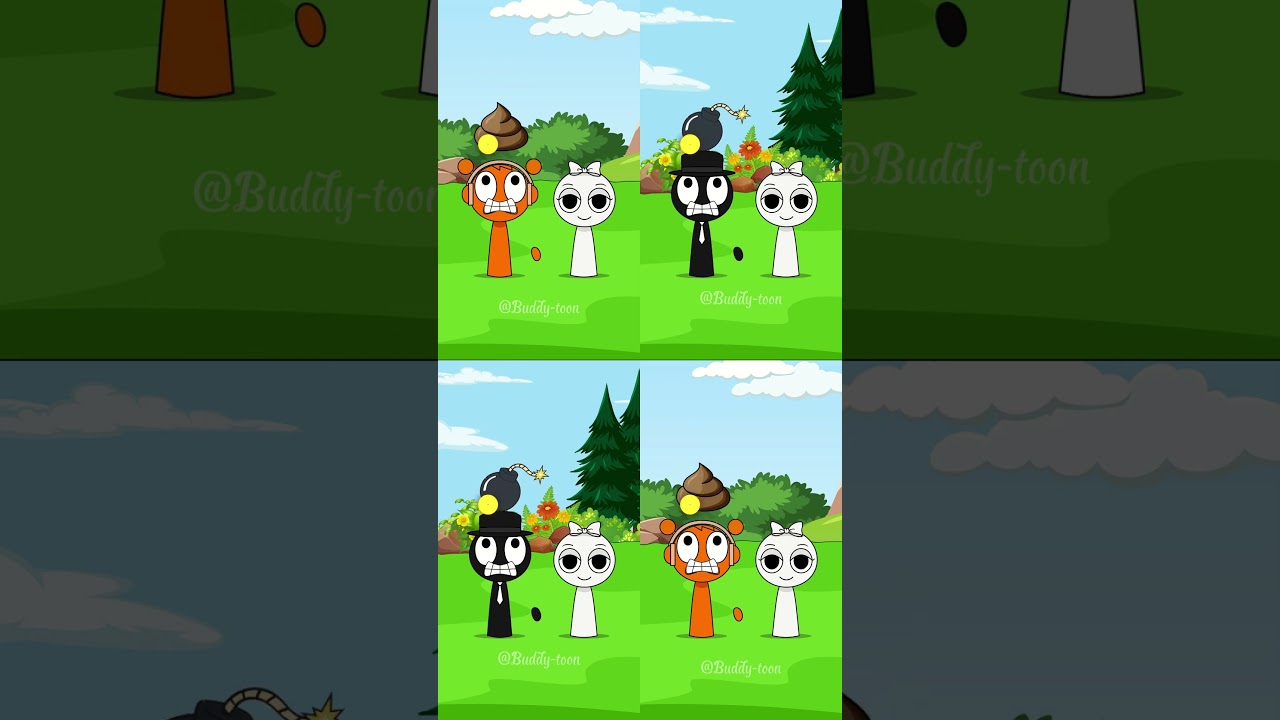 POV Incredibox Sprunki Sinner Edition - Oren, Pinki and Black | Incredibox Sprunki #incredibox