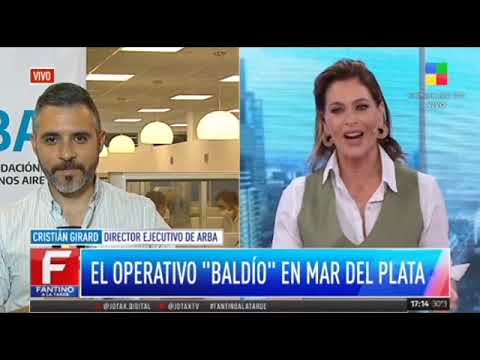📺 Cristian Girard, titular de ARBA, conversó con Karina Mazzoco en Fantino a la Tarde por América TV
