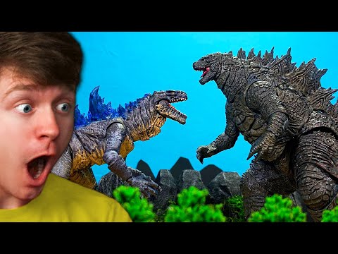 LEGENDARY GODZILLA vs ZILLA the Stop Motion FIGHT!