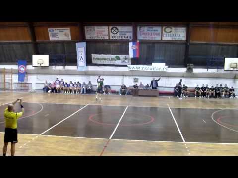 RK Rudar Kostolac - RK Metaloplastika Sabac 1. poluvreme