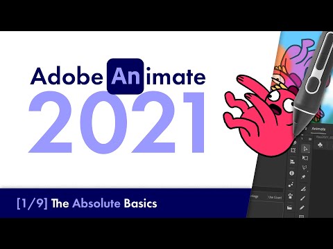 Adobe Animate 2021: The Absolute Basics [#1] | Beginners Tutorial