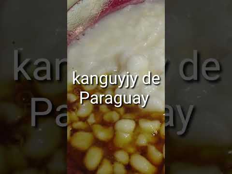 KAGUYJY, mal llamado MAZAMORRA, postre típico del Paraguay.