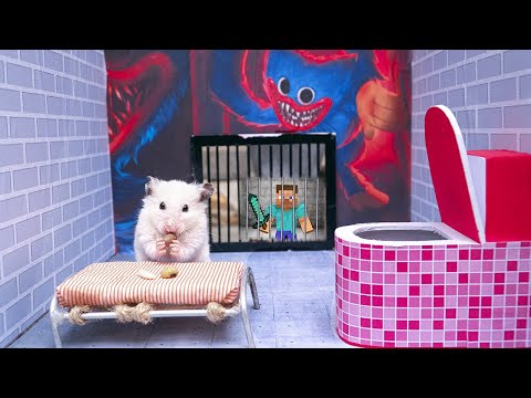 DUC Hamster escape from Poppy playtime chapter 2 trap 🐹 DUC Hamster Part 1