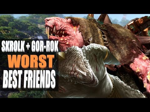 Warhammer 2 | Gor Rok Vs Lord Skrolk ft. LegendofTotalWar