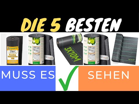 DIE BESTEN UNKRAUTVLIESE FÜR DEINEN GARTEN 🌿 | STILVOLL & FUNKTIONAL 2025! 🌼✨