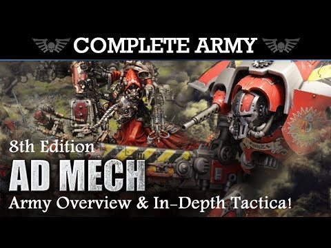 ADEPTUS MECHANICUS Army Overview & In-Depth Tactica 2000pts Warhammer 40K 8th Edition