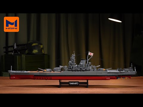 MISINI M7001 Yamato Battleship building block set