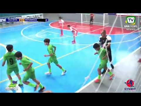 LIGA GOIÁS CATEG. BASE 2025 - SEMIFINAL - VILA NOVA X MUTUNOPOLIS SUB 11