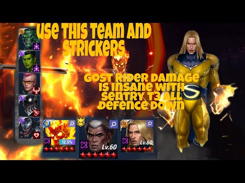 Gost rider damage is insane with sentry all defence down