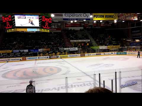 Joonas Lyytinen vs Ryan Zapolski   🏒   Finnish elite ice hockey League game - Kuopio Finland