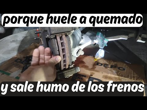 BURNING SMELL? BRAKE SMOKE? DIAGNOSIS..