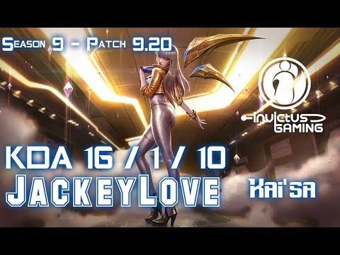 IG JackeyLove KAI'SA vs XAYAH ADC - Patch 9.20 EUW Ranked