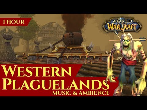 Vanilla Western Plaguelands - Music & Ambience (1 hour, 4K, World of Warcraft Classic)