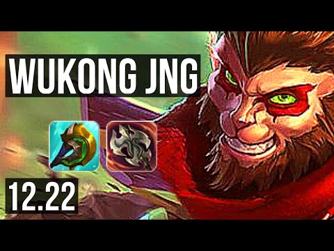 WUKONG vs TALON (JNG) | 9/1/9, 66% winrate, Dominating | KR Grandmaster | 12.22
