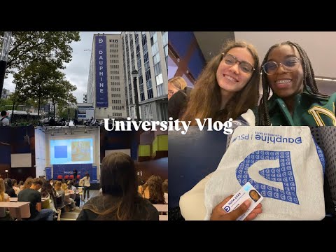MA (pré)RENTRÉE À PARIS DAUPHINE | uni vlog📚🏫