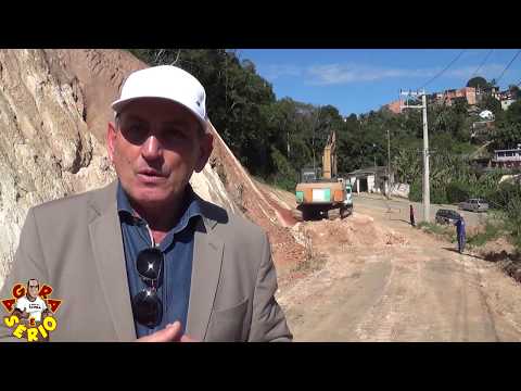 Prefeito Ayres Scorsatto fala sobre a Pavimentação da Rua Justinos Mendes de Oliveira na Favela do Justinos